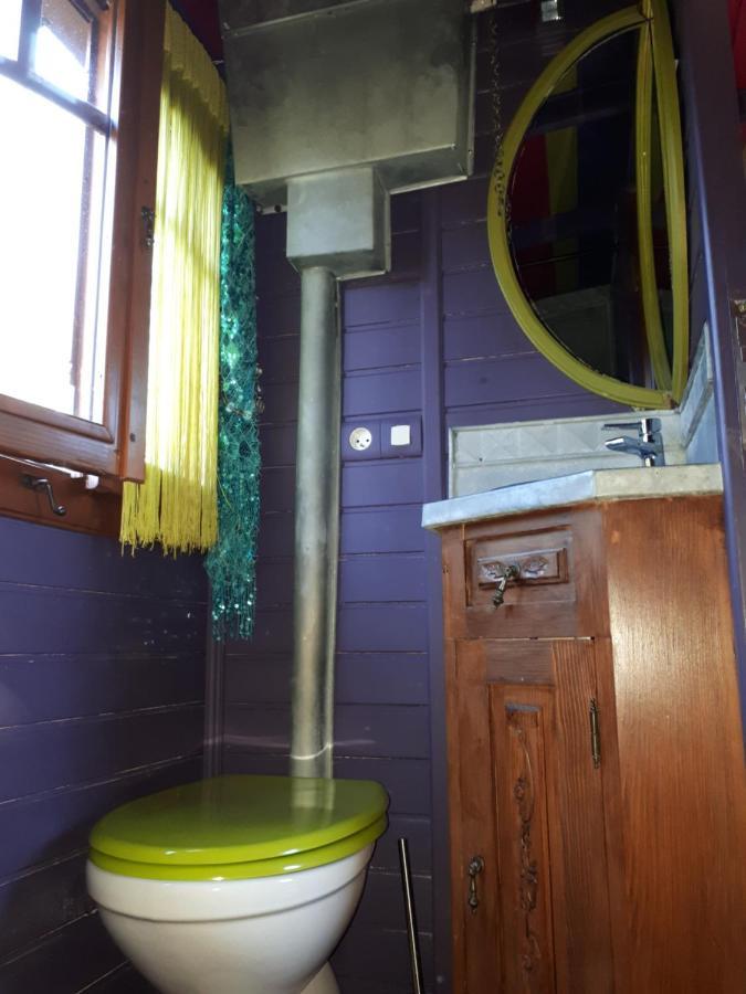 Villa La roulotte de Glorit à Bourg Extérieur photo